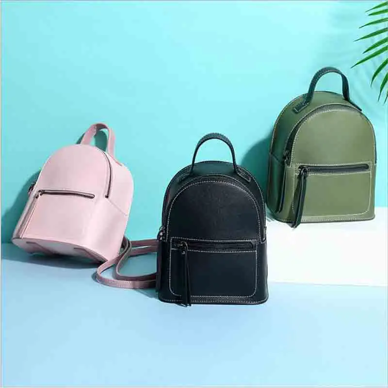 

2018 New Fashion Women Backpack Small PU Leather Famous Brand Designer Girls Casual Travel Mini Bag Pack School Bag Mochila