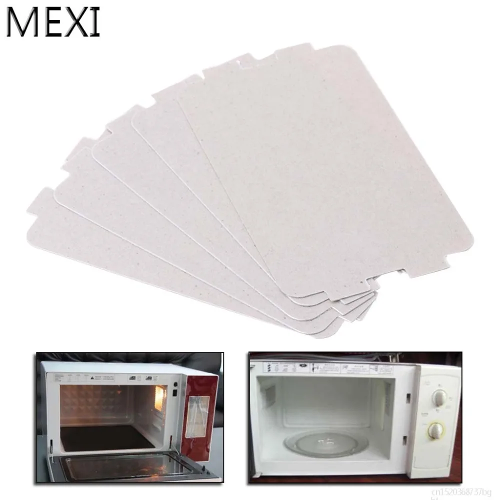 MEXI-Placa de Mica para horno microondas, pieza de repuesto gruesa de  107x64mm para Media MP17C-KE, PJ17C-M1, MP17C-KL, 5 uds. - AliExpress