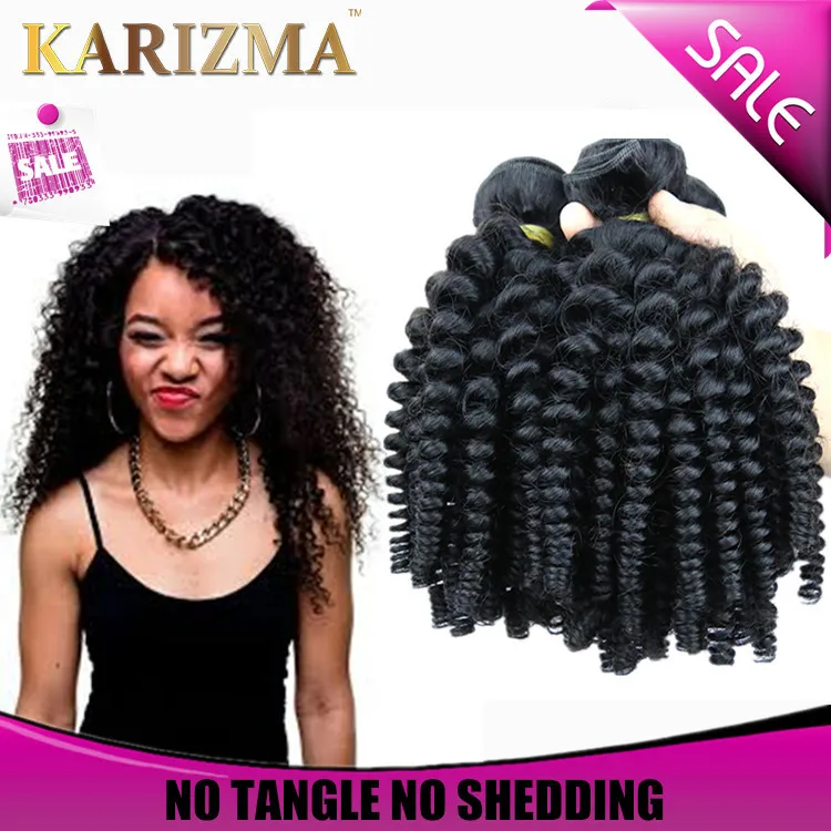 Malaysian afro curly virgin hair 15pcs genesis virgin hair ...
