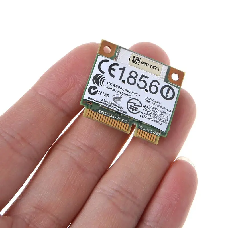 Atheros AR9280 2 4 ГГц 5 WLAN Minipci express AR5BHB92 для Linux Hackintosh Win10 беспроводная Wi Fi сетевая