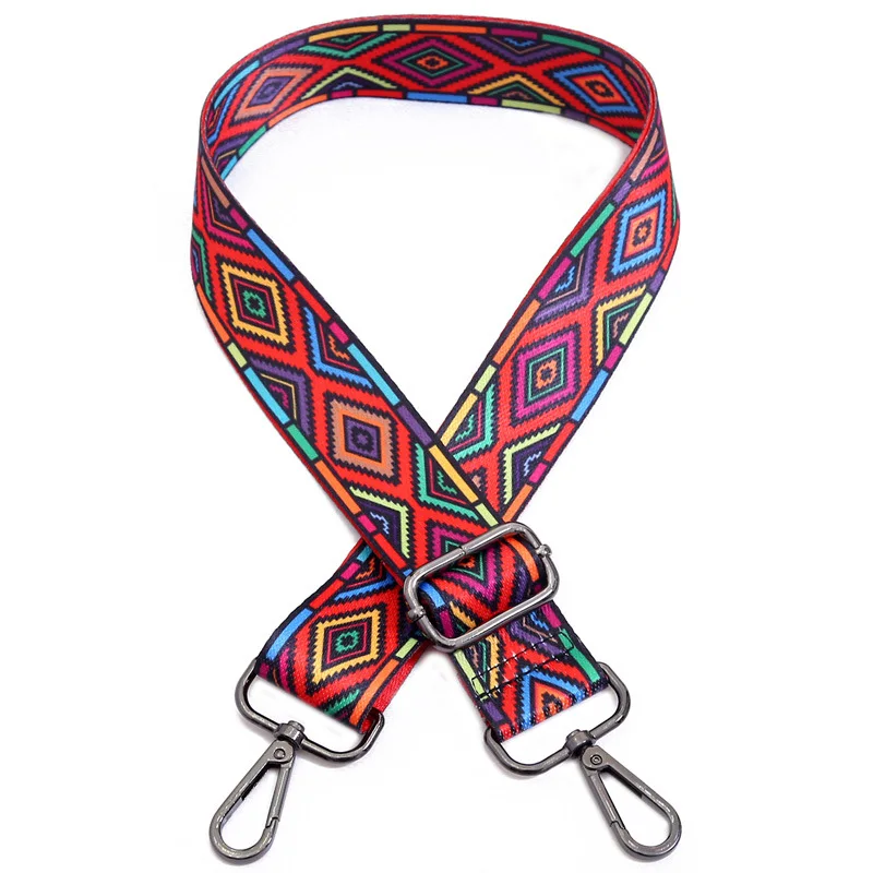 Colored Belt Bag Straps Adjustable Wide Strap Parts for Accessories Obag Handle Handbag Nylon for Women Shoulder Messenger Bags 