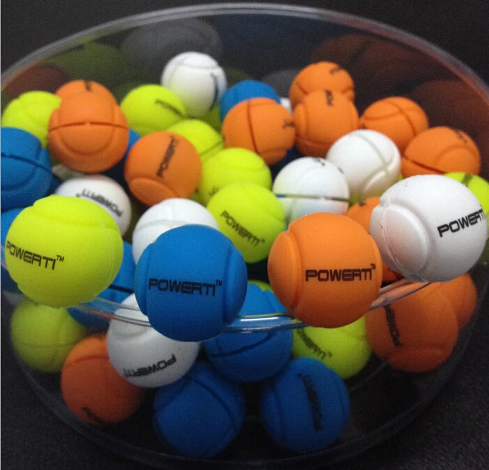 2016 Powerti latest globular tennis racket vibration dampeners/tennis