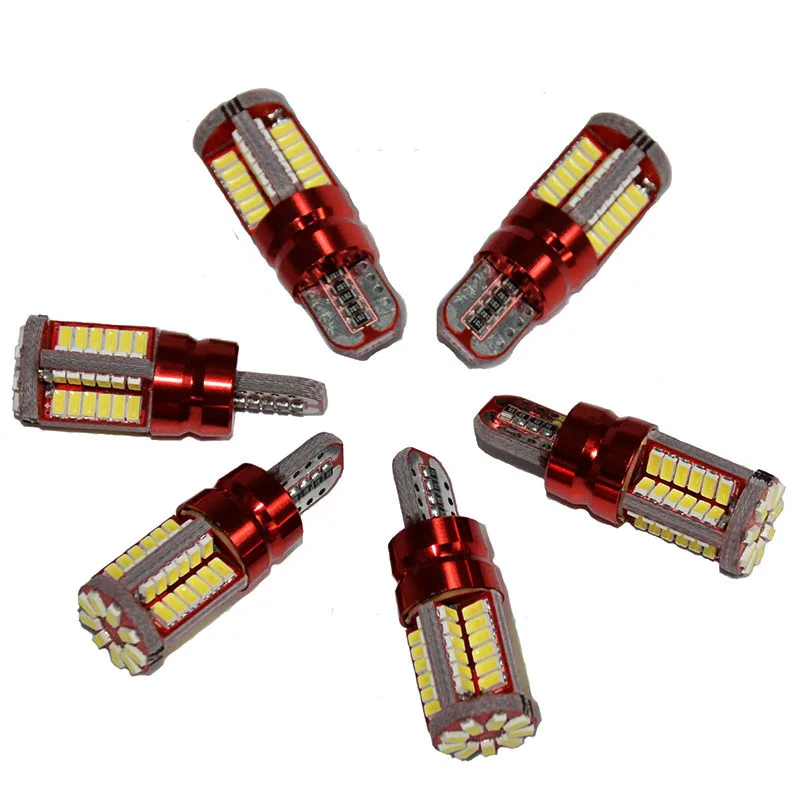 2 шт. Автомобильные светодиодные лампы T10 W5W 12 В 194 168 6000 К|car light|12v led domepower |