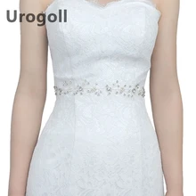 Золотые листья свадебное платье аксессуары лента с аппликациями пояс со стразами и жемчугом для невесты женские платья с поясом Soiree Вечерние