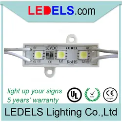 48*15 мм 5050 SMD 3 светодиодный модуль белый эпоксидной LED модуль для канала знак письмо