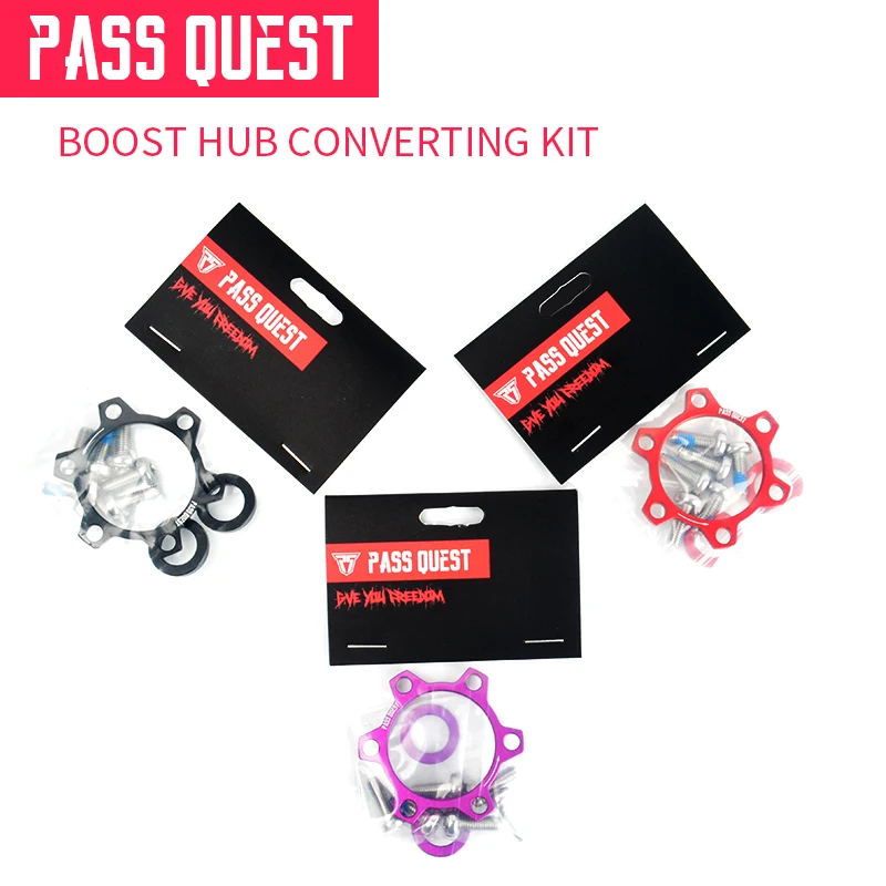 

PASS QUEST Bicycle Hub Boost Adapter Converting Kit For Hub 12mm x 142mm Change To 148mm for 148mm Bike Hubs Accessories