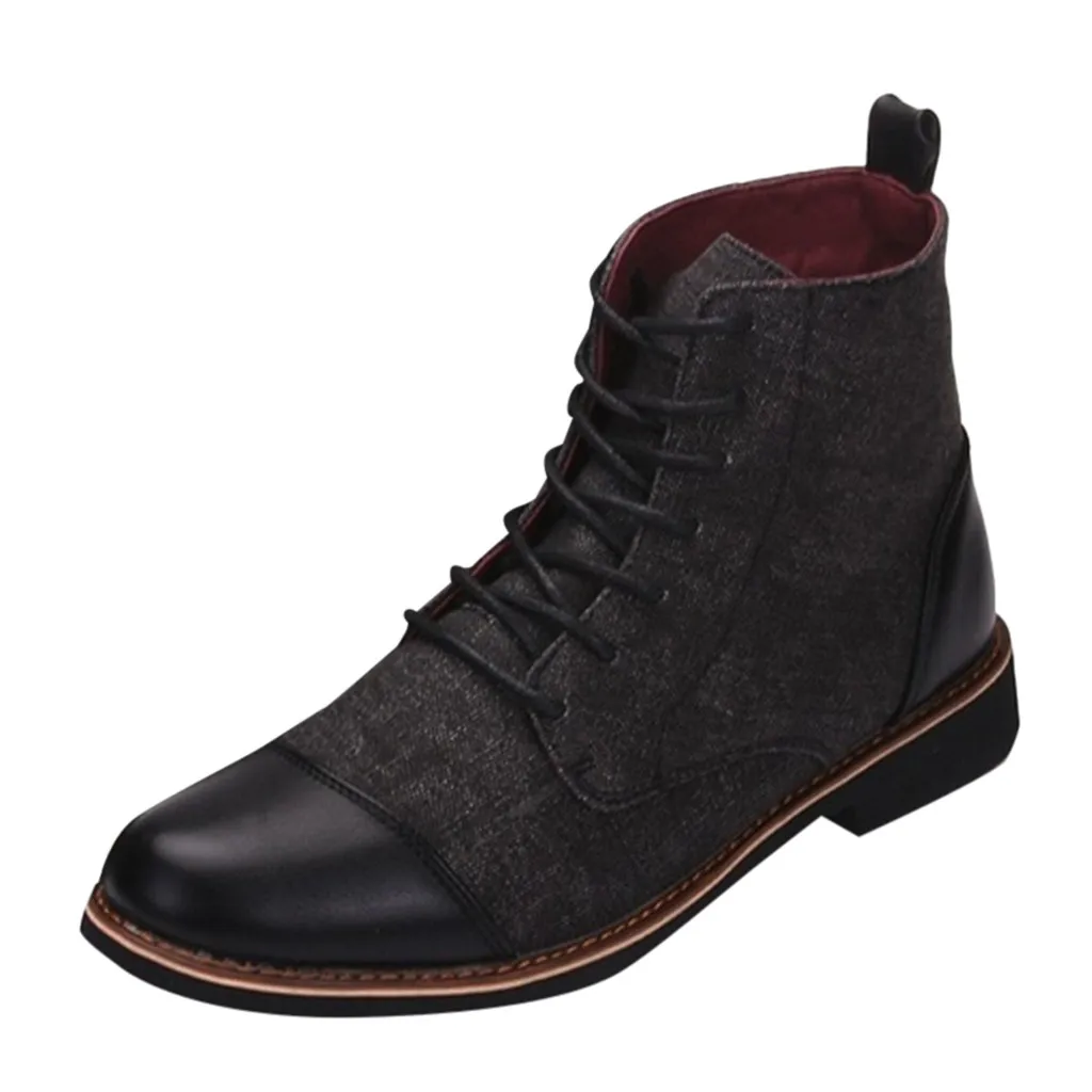 SAGACE/брендовые новые модные мужские ботинки с перфорацией типа броги Большие