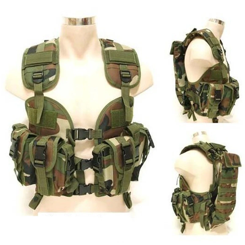 colete tatico militar Outdoor Military Camouflage Hunting safety vest tactical uniform armored Security Protection Tactical vest