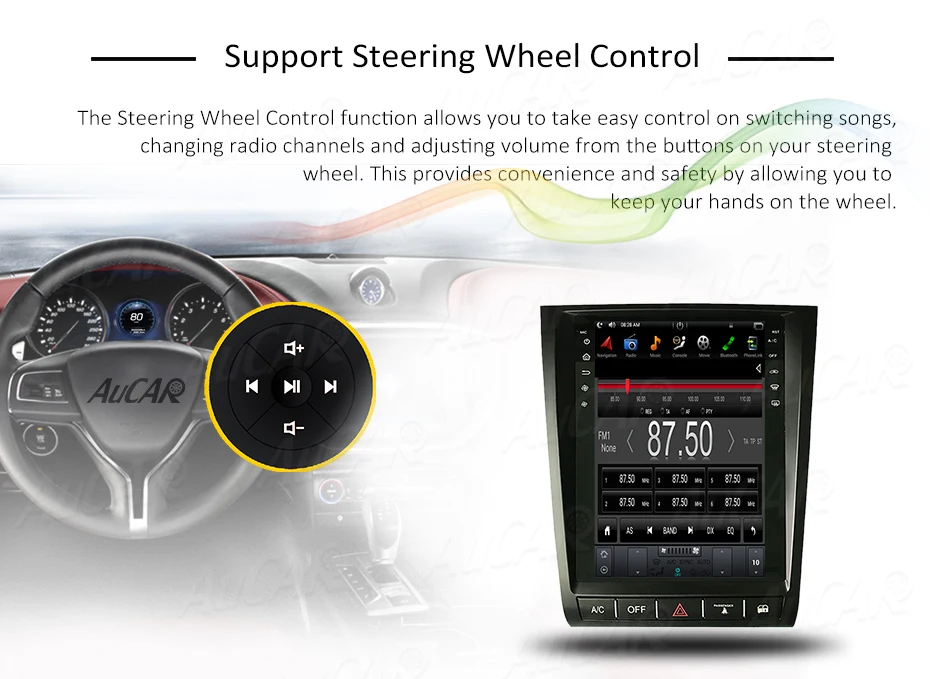Best AuCAR 2 din Android 8.1 Tesla Style IPS Screen 12.1‘’ Car radio For Lexus GS300 GS350 GS400 GS430 GS460 1 din cassette player 15
