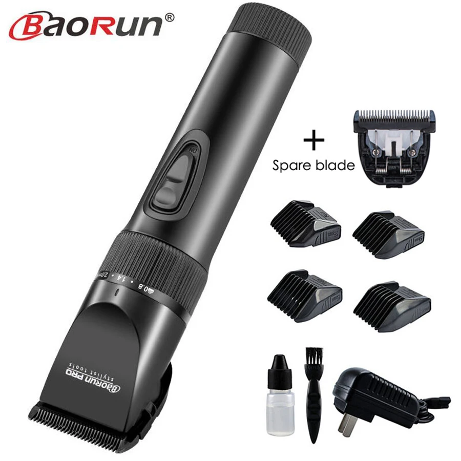 Дешево Топ Класс профессиональная машинка для стрижки волос Триммер Борода Для мужчин Электрический Резак для стрижки волос Машинка для стрижки в...