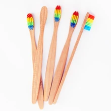 Гигиена полости рта набор для чистки кокосовый угольный порошок добавили один бамбук Зубная щётка силиконовые зубная, Ортодонтическая тренер лоток