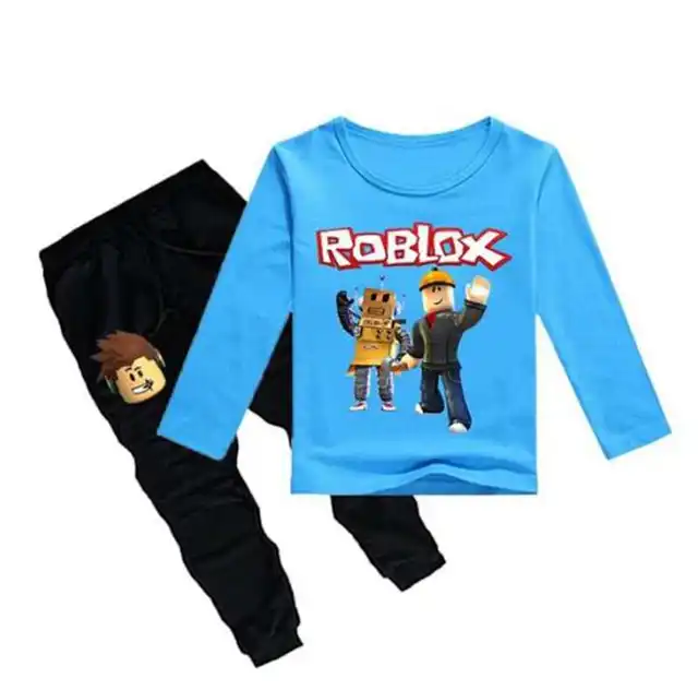 698 30 De Descuentoaliexpresscom Comprar Nuevos Pijamas Para Niños Ropa De Dormir Para Bebés Conjunto De Ropa Interior Para Niños Niñas Roblox - 