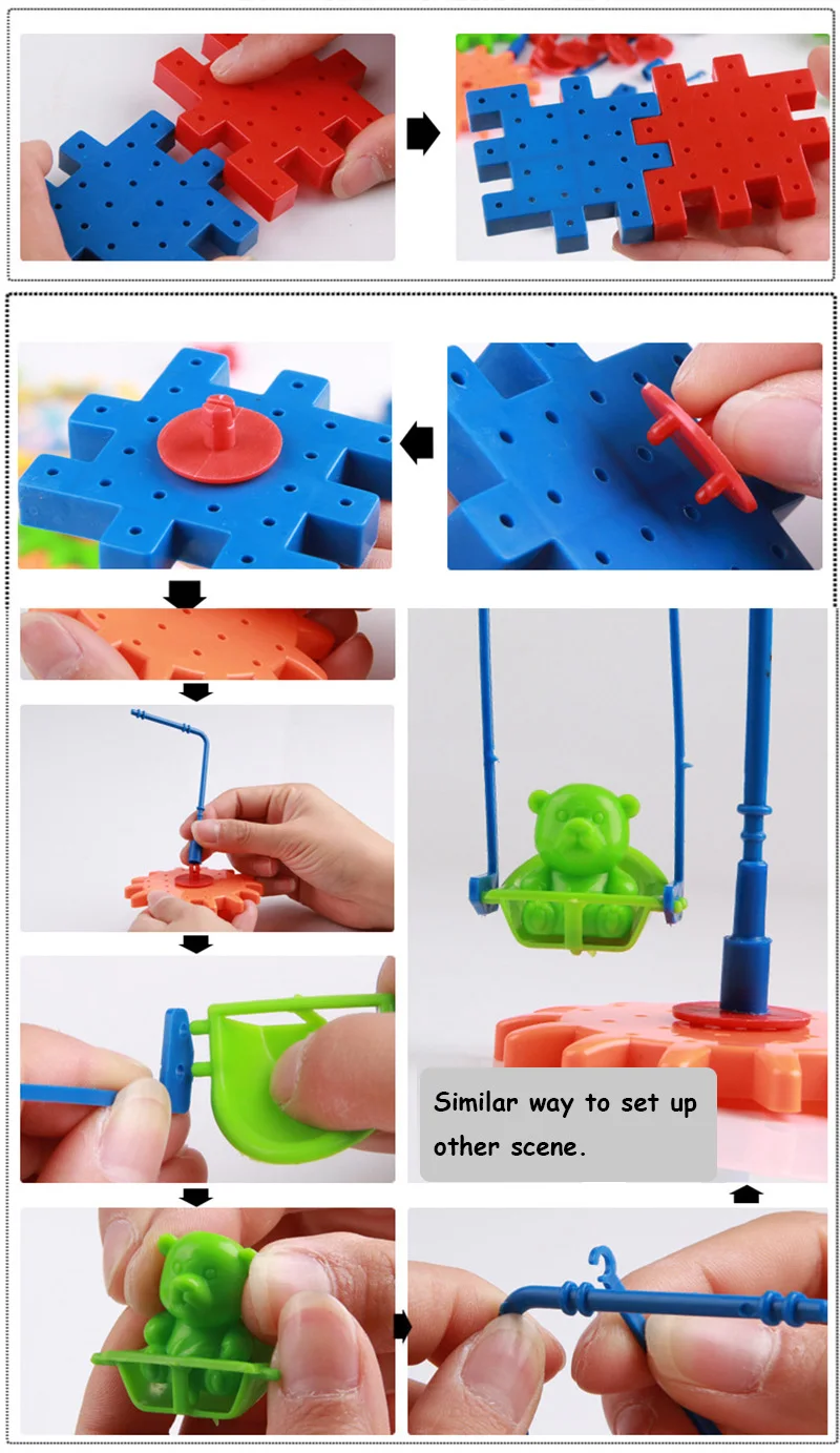 electric wheel gear puzzle block (5)