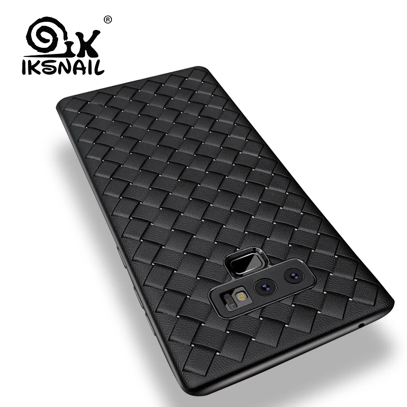 IKSNAIL ТПУ чехлы для Samsung Galaxy Note 9 S10e PU кожаный чехол Coque S9 S10 Plus Note9 | Мобильные