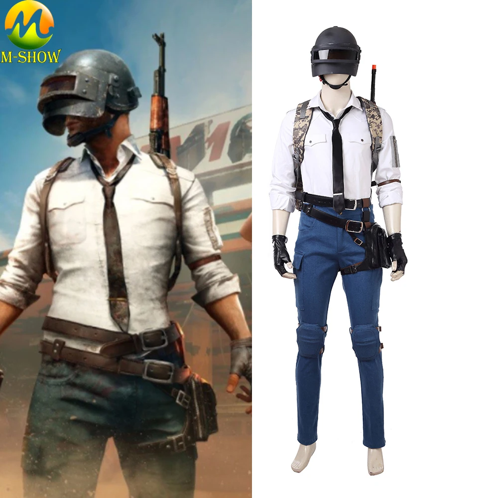 Playerunknown's Battlegrounds косплей костюм игра PUBG мужской косплей полный комплект костюм на Хэллоуин индивидуальный заказ