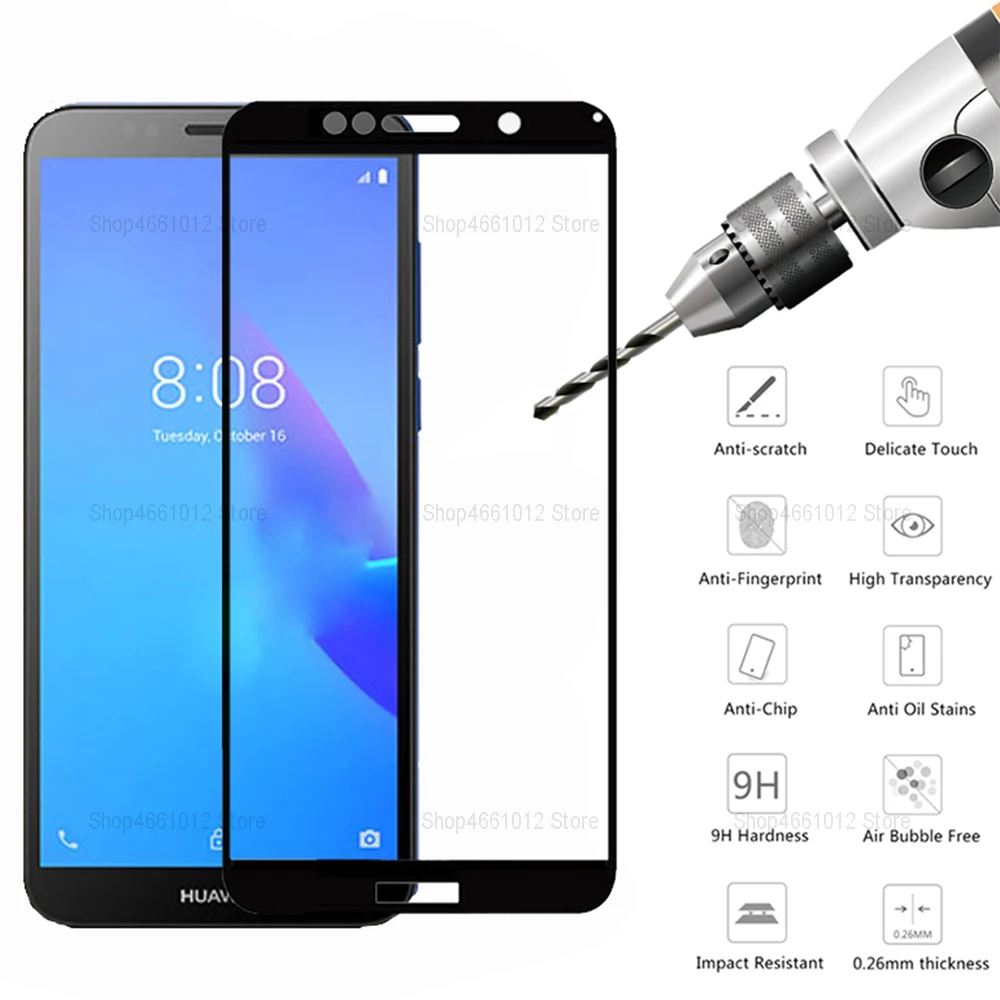 Защитное стекло для Huawei Y5 Lite 2018 5 45 дюйма защита экрана закаленное huawey y5 light life