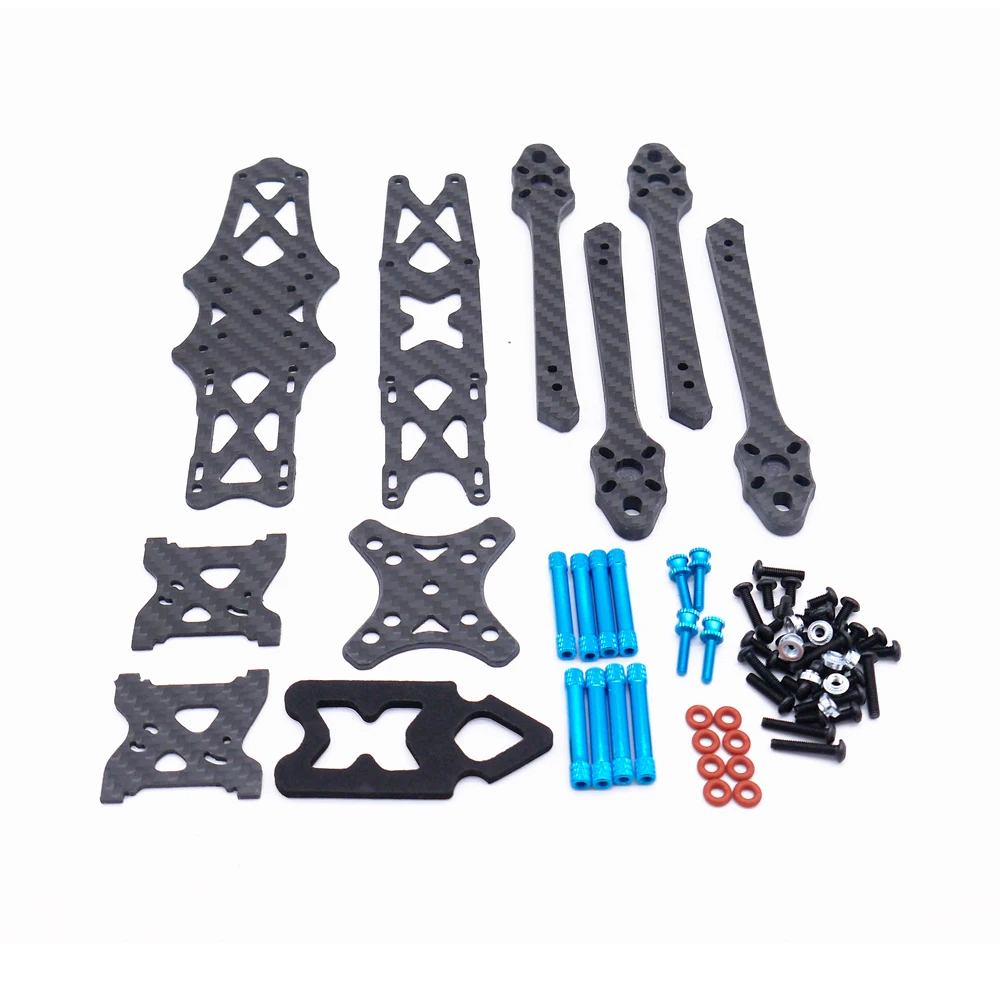 Strech X5 220 мм 5 Arm Freestyle FPV Racing Quadcopter Frame Kit like Johnny edition для дюймового двигателя prop
