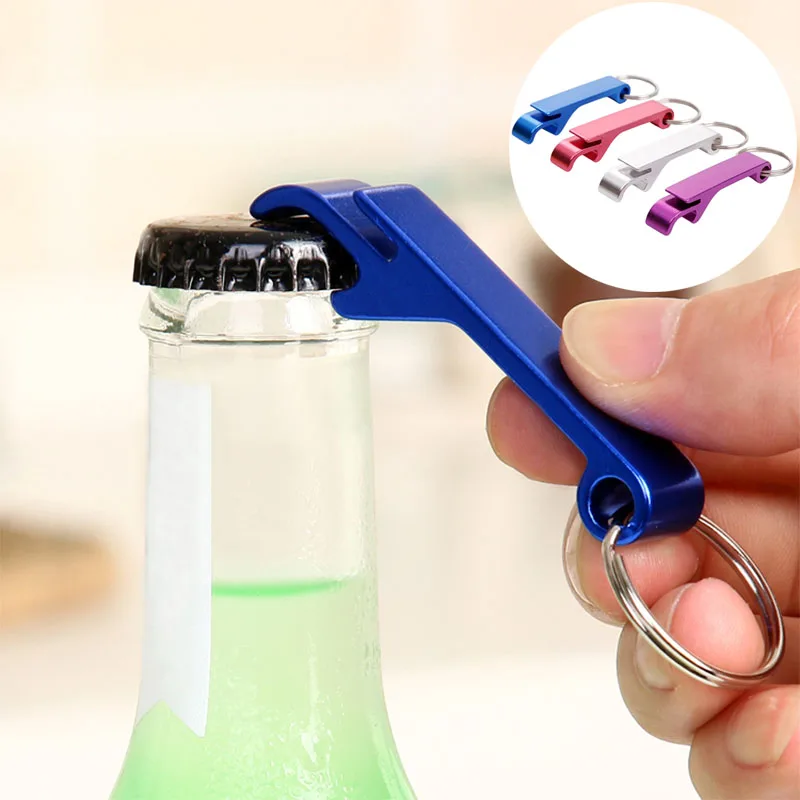 

Hot Sale 3 Pcs Random Color Alloy New Popular Claw Style Bottle Opener Key Ring Keychain Beer Bar Tool