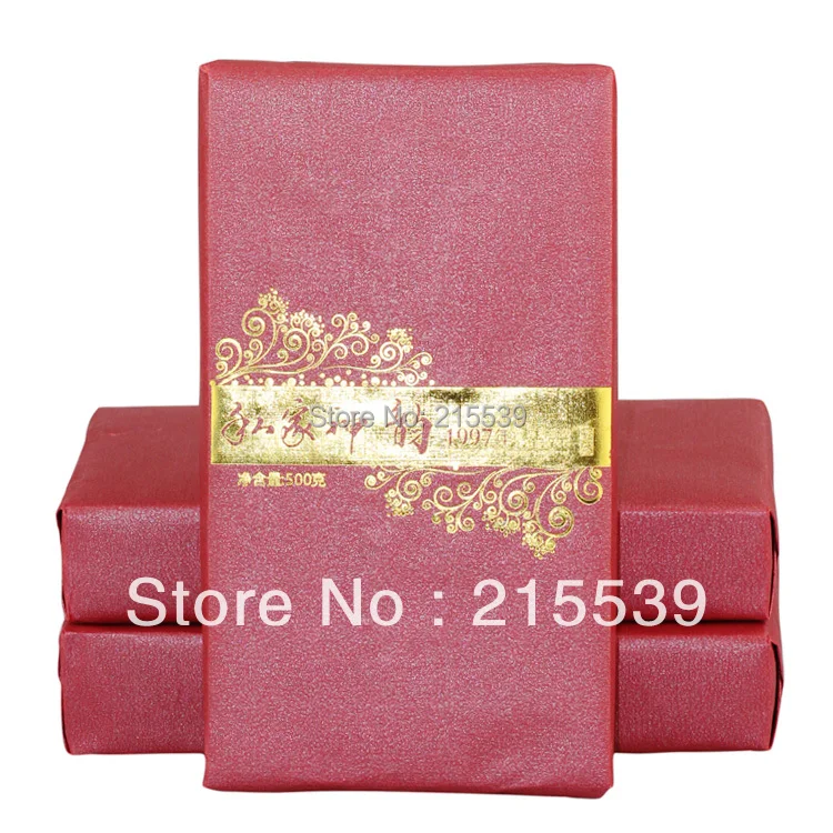 

[GRANDNESS] God Rhyme * 1997 yr High Quality Old aged pu erh tea brick RAW Sheng Puerh Brick tea 500g