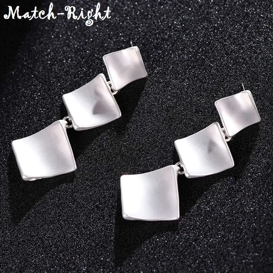 

Match-Right Trendy Earrings for Women/Statement/Long/Geometric/Korean/Minimalist/Drop Earrings Pendant Jewelry female LG593