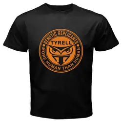 Новое лезвие бегун Тиреллов corp ретро фильм логотип Для мужчин черный футболка Размеры S-3XL
