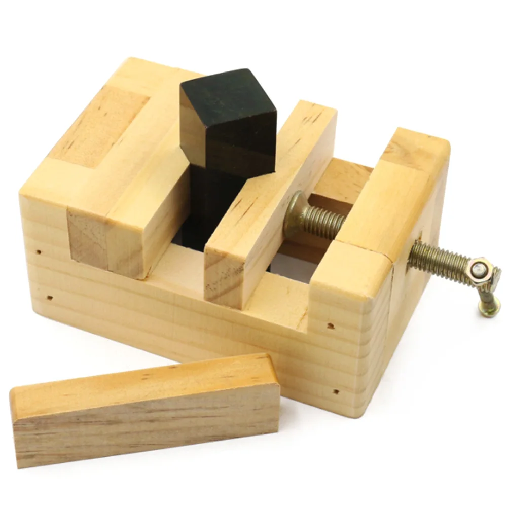 

DIY Wood Working Tool Mini Solid Wood Printing Bed Vise Clamp Table Bench Hand Tools For Woodworking Carving Engraving tool
