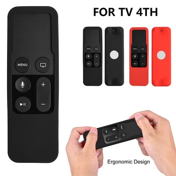 

CARPRIE Remote Control Case Silicone Remote Controller Anti Slip Case Cover For Apple TV 4th Gen Siri td0726 dropship