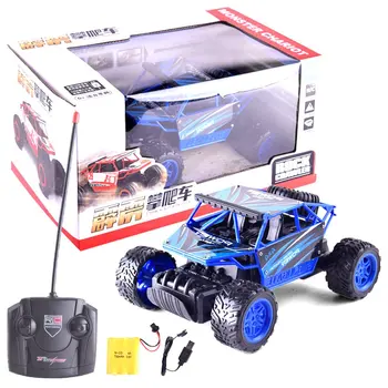 

abay 2019 hot Remote Control 4 Wheels Toy Car Anti-slip Children Gifts Cross Country Simulation 1:16 Car Toy FH-32