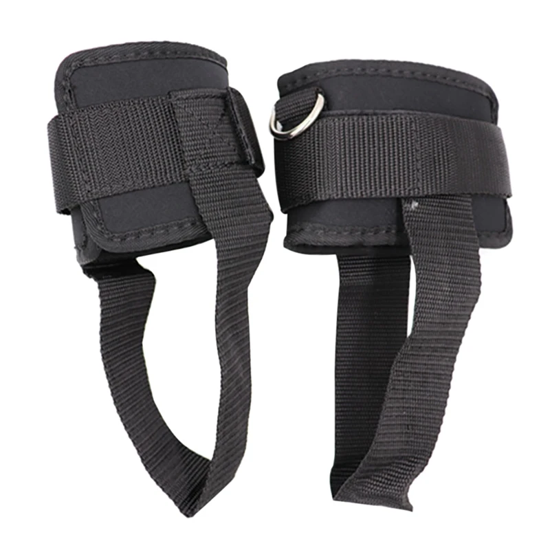 N Ankle Straps Nylon Neoprene Leg Training Resistance Band Cover Protective Wrap For Gym Home 1 Pair |