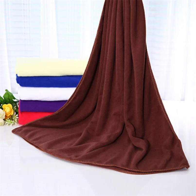 75x140cm Bath Towel Absorbent Microfiber Drying Bath Beach Towel Washcloth Shower bathroom accessories #2y30 (9)