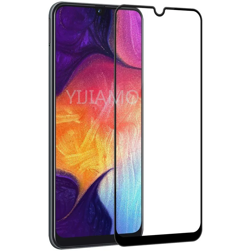Закаленное стекло для Samsung Galaxy A50 A40 A30 A20 A10 M20 M30 M10 A60 A70 A80 A90 A8 полное покрытие защита