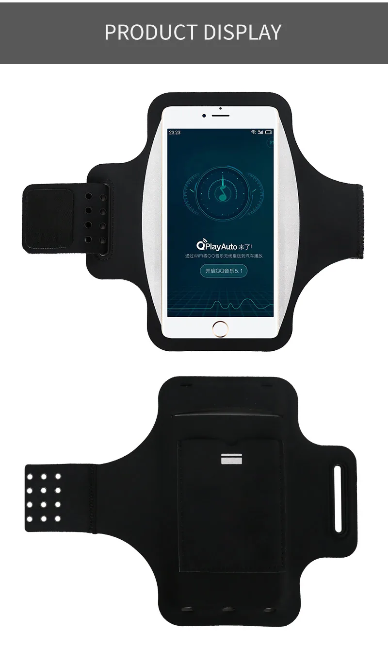 Спортивные нарукавники для бега, чехол для телефона на руку для samsung S10 A50 iPhone 11 Pro XS Max 8 7 Plus, держатель для мобильного телефона, нарукавная повязка, сумка