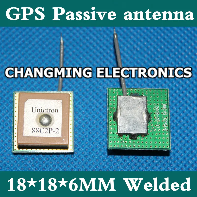 GPS passive antenna/18*18*6MM/welded with the base plate/GPS antenna