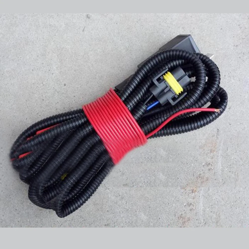 H11 Female Adapter Wiring Harness Sockets Wire Connector ... ford focus wiring connectors 