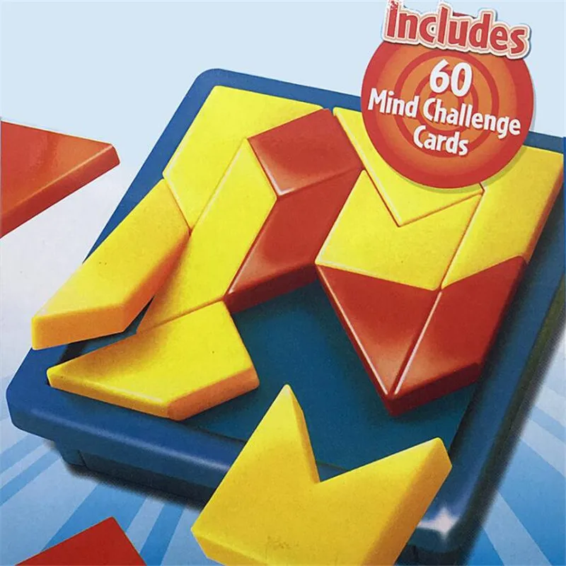 

60pcs Shape by Baby Educational Toys Blocks Learning Tetris Blocks Building Blocks Children Pattern Game Gift Toys For Children