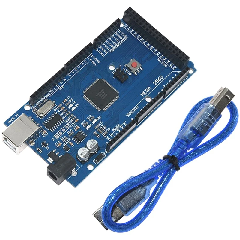 

1Pcs Mega 2560 R3 Ch340 + 1Pcs Ramps 1.4 Controller + 5Pcs A4988 Stepper Driver Module +1Pcs 12864 Controller For 3D Printer K