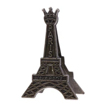 Vintage Eiffel Tower Paris Metal Memo Paper Clip For Message Decoration Photo Office School Supplies Dropshipping