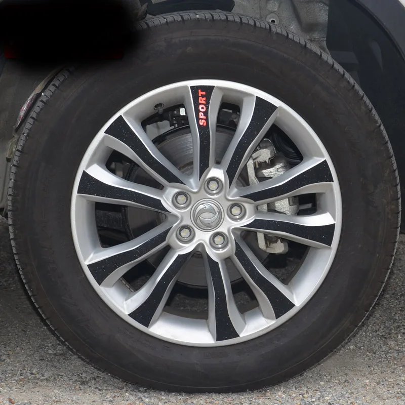 

1set for Dongfeng AX7 4tires Hub Decoration sticker
