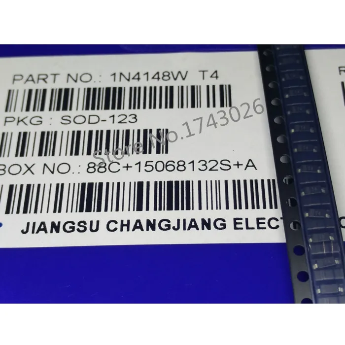 Aliexpress.com : Buy Original 500pcs 1206 1N4148W T4 1N4148 SOD 123 ...