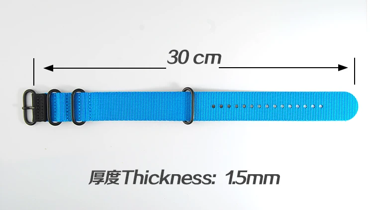 Двухцветный 26 мм нейлон холст Плетеный замена наручные часы ремешок ремень для Garmin Fenix 3 Fenix3 аксессуары - Цвет ремешка: Синий