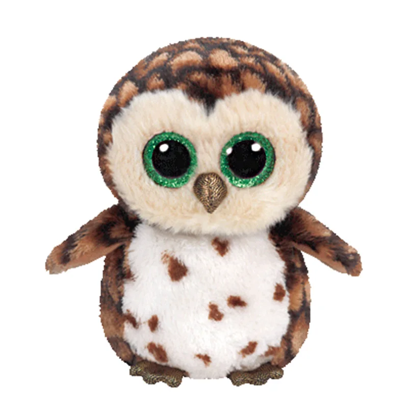 New TY Beanie Boos Cute BEAKS the colorful Toucan Plush Toys 6 15cm Ty Plush Animals Big Eyes Eyed Stuffed Animal Soft Toys for Kids Gifts