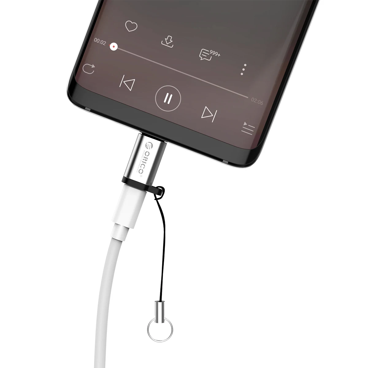 Адаптер ORICO OTG Micro usb-type C адаптер usb type C адаптер OTG адаптер для зарядки iphone передача данных 2 в 1 конвертер