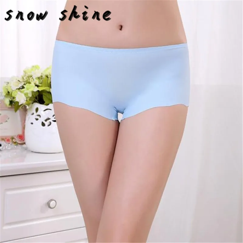 Snowshine YLIW женское невидимое нижнее белье трусы боксеры трусики из спандекса