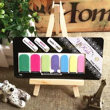 Cute multi-colored surface Nail Arts Nail Sticker Waterproof Nail Decal Sticker Gel Polish French Manicure Patch Full Tape