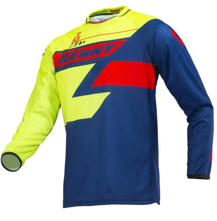 Kenny moto Jersey DH MX BMX, горный велосипед fo moto Jersey/moto cross ATV беговые гонки мото дышащая мужская рубашка