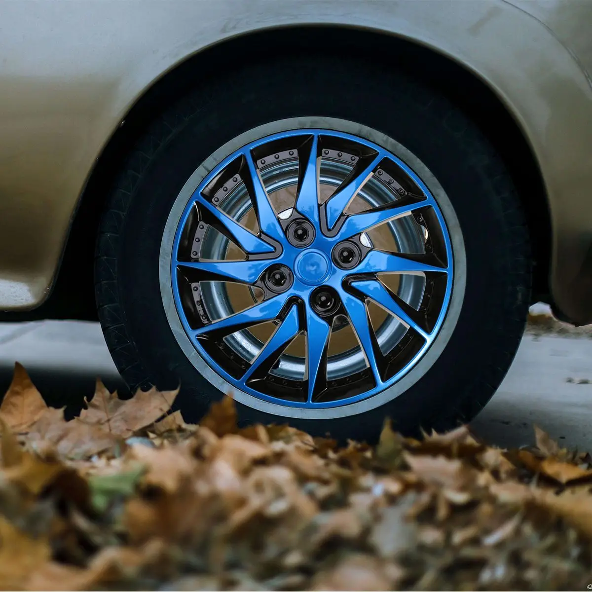 

1pc 39.5 cm Car Hubcap Plastic Utility Premium Car Wheel Cover Hub Caps For Car Repairing Automobiles Styling