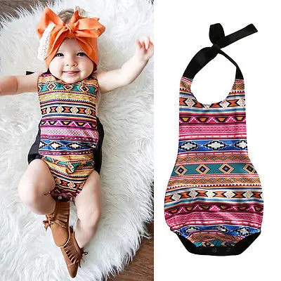 

2017 new arrival Newborn Toddler Baby Girls clothes Jumpsuit Summer Baby Bodysuits Outfits 0-24M