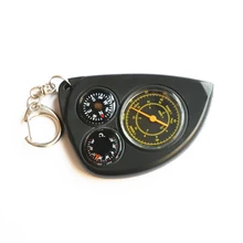 Кемпинг одометр беговые гонки карта для пешеходного туризма дальномер многофункциональный компас Температурное оборудование для измерения расстояния