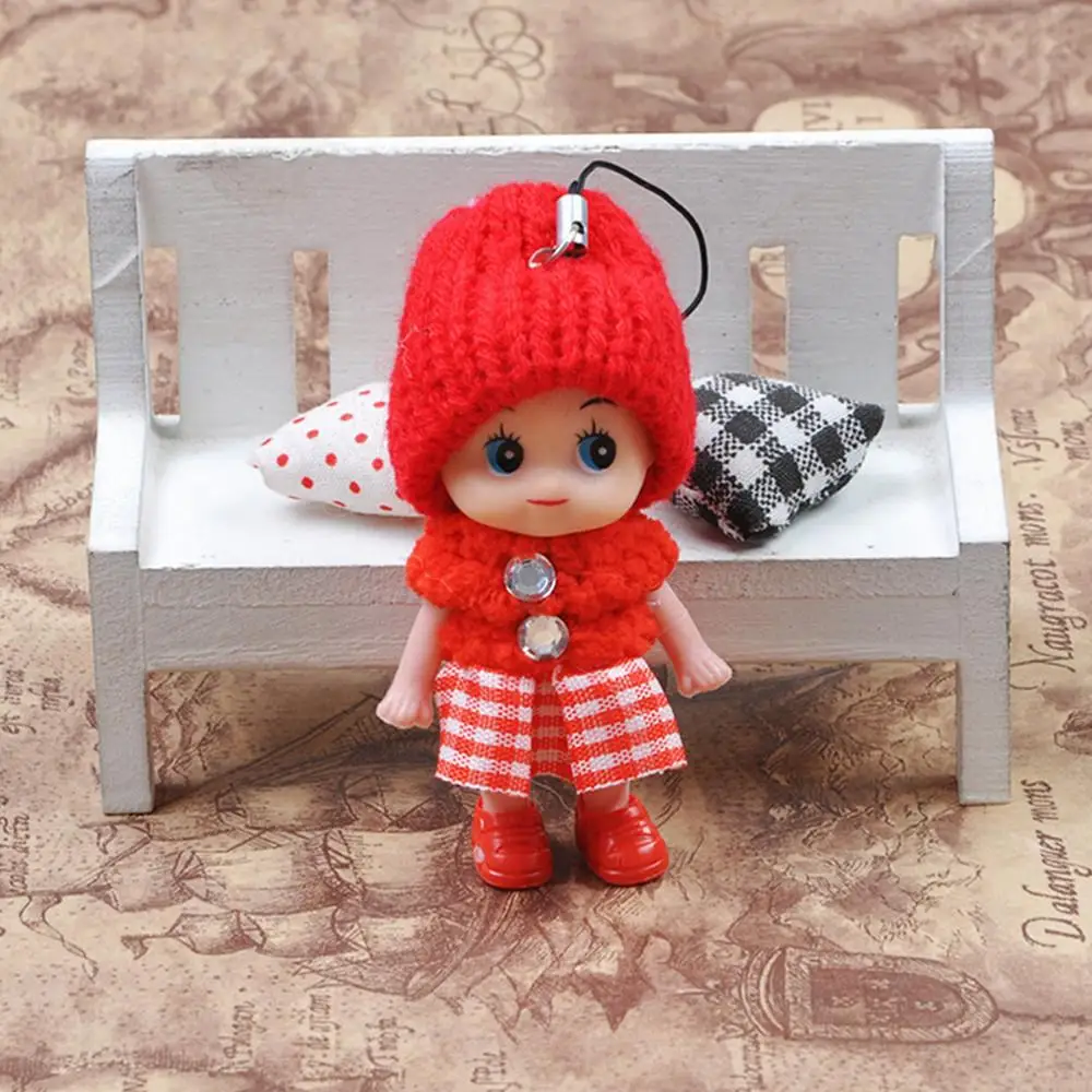Милый мини кулон в форме куклы подарок Дети Детские мультфильм фильм Плюшевые игрушки для девочек мальчиков Плюшевые игрушечные животные