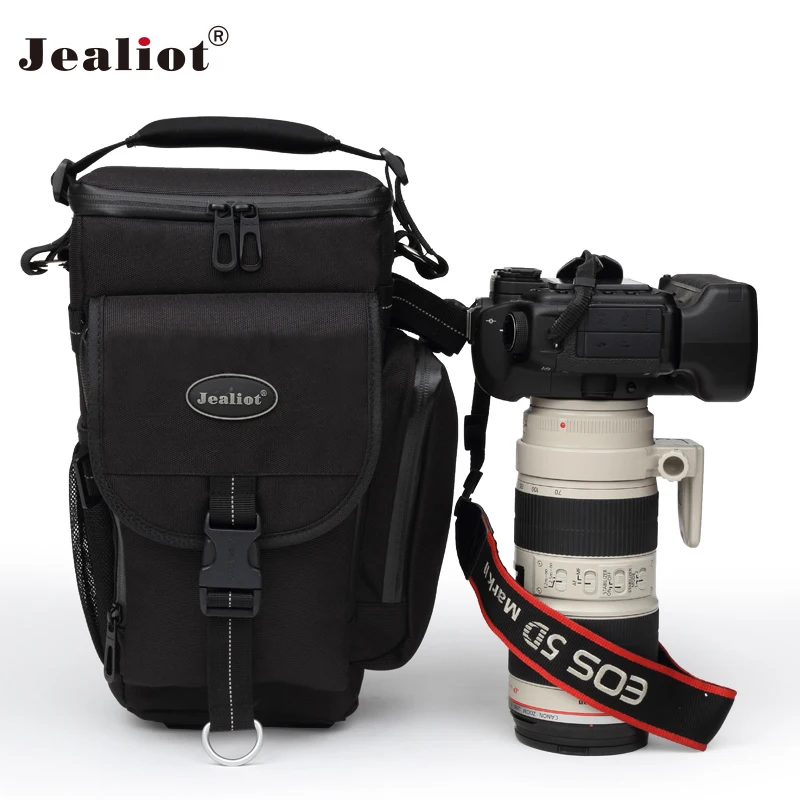 Jealiot Professional Camera bag shoulder DSLR SLR case lens Bag
